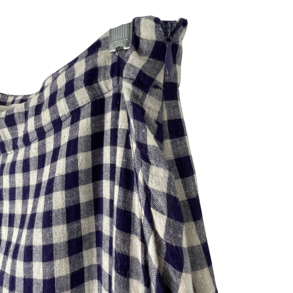 Capulet Plaid Pants Purple/White Size S - Picture 4 of 6